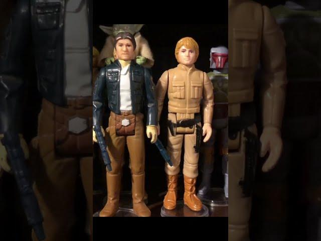 Star Wars action figures Kenner hasbro vintage original Luke Skywalker boba fett Darth Vader han