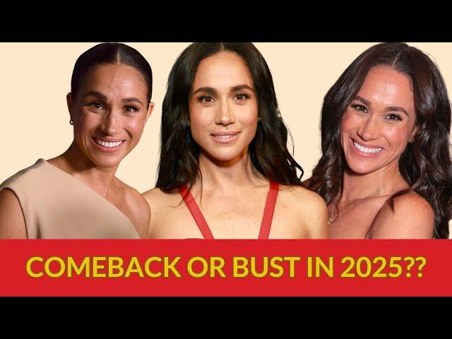 Desperate Meghan Markle Launching Comeback In 2025 With Solo Projects To Outshine Prince Harry?