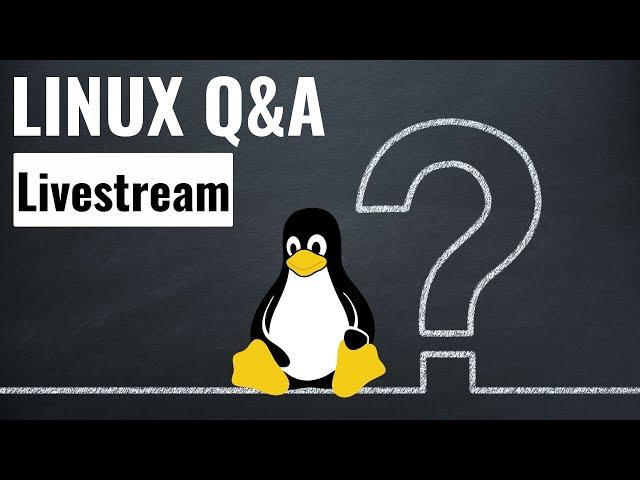 Linux Q&A - Hauke und Jean beantworten Eure Fragen! - Live