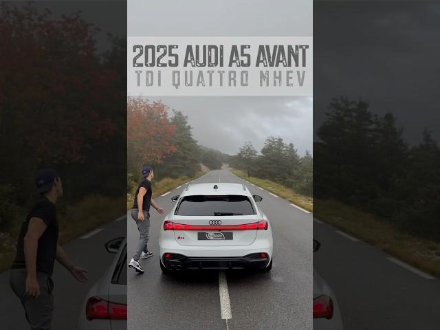 Alone with the new 2025 A5 Avant TDI quattro | #audi #audia5 #tdi