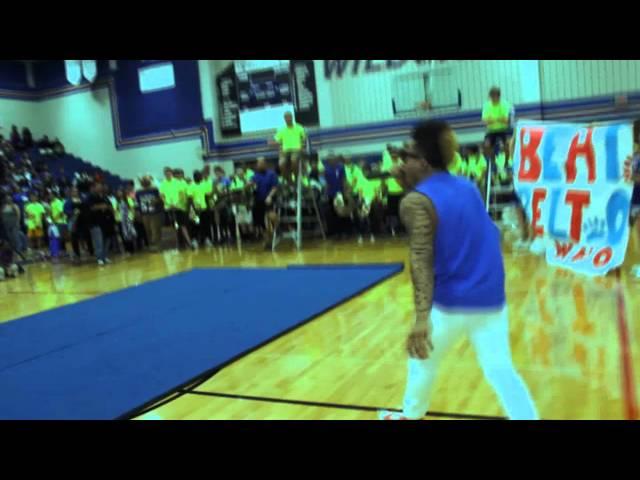 Aslab- TEMPLE PEP RALLY PERFORMANCE 2012