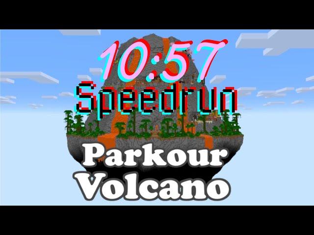 Parkour Volcano Speedrun in 10:57