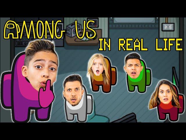 Playing AMONG US But in REAL LIFE! (Imposter IQ 999%) | The Royalty Family