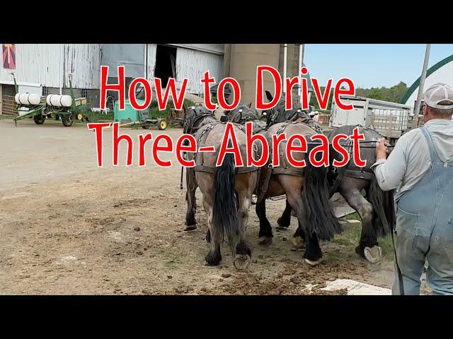 How to Drive Three Abreast