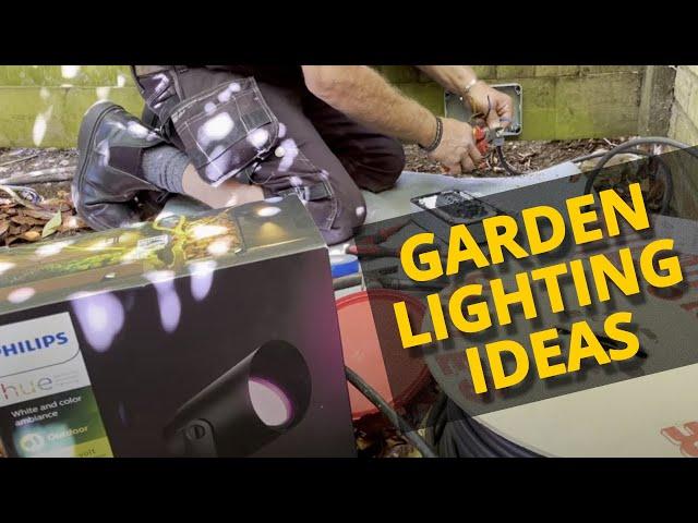 Garden lighting ideas with Philips Hue