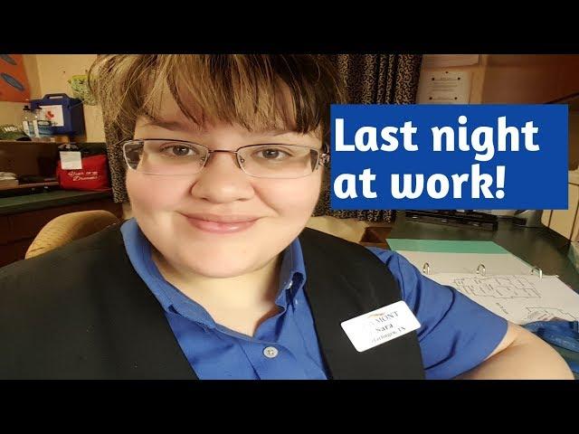 Last night as a night auditor. How I got my job.