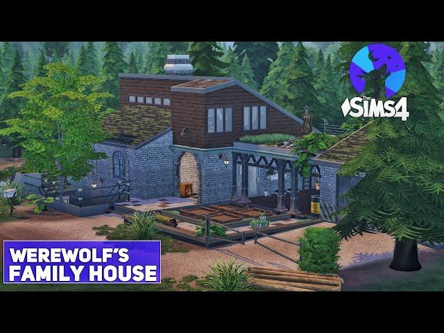 Werewolves  Big family house | Build & Buy Overview | The Sims 4 (No CC) Stop Motion