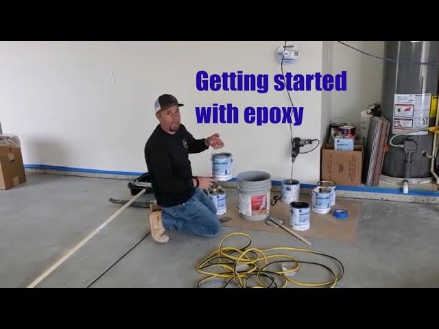 Tips & tools needed to start epoxy flooring