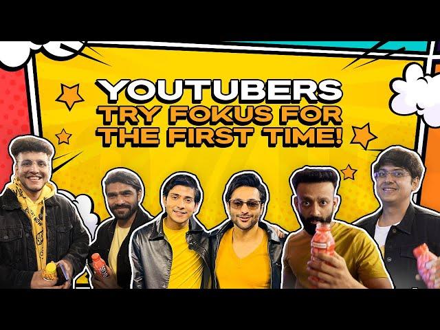 YouTubers Try FOKUS for the First Time! | Purav Jha, Shreeman Legend, Be You Nick & Mortal