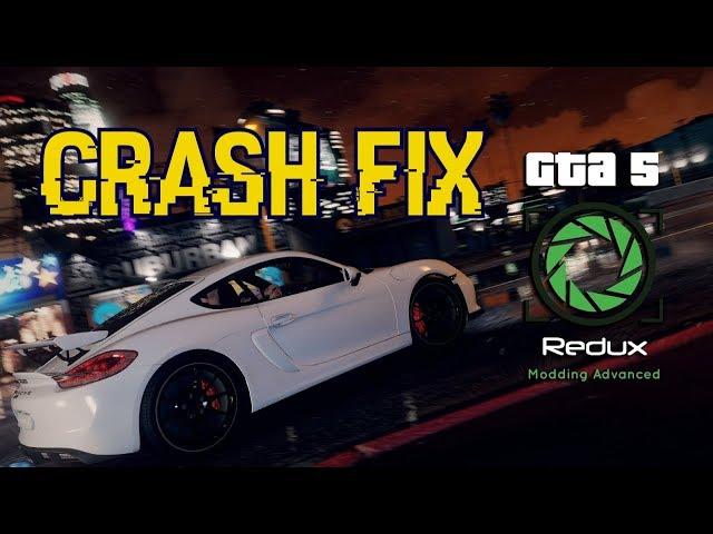 GTA 5 Redux Crash Fix PC
