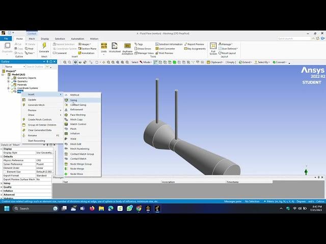 Flow Analysis through Venturimeter using Ansys Fluent|CFD|#ansysfluent #computationalfluiddynamics