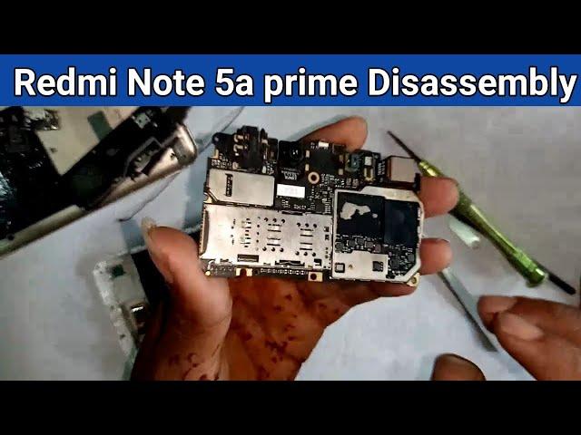 Xiaomi redmi note 5a prime disassembly