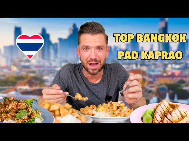 7 OF THE BEST PAD KAPRAO IN BANGKOK  Must Try Thai Street Food