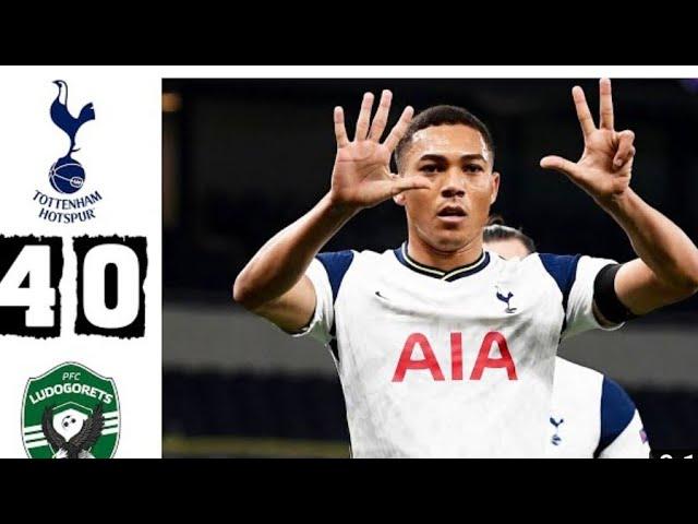 TOTTENHAM hotspur vs Ludogorets  4-0 -All goals & Extended Highlights -26/11/20202 FULL HD