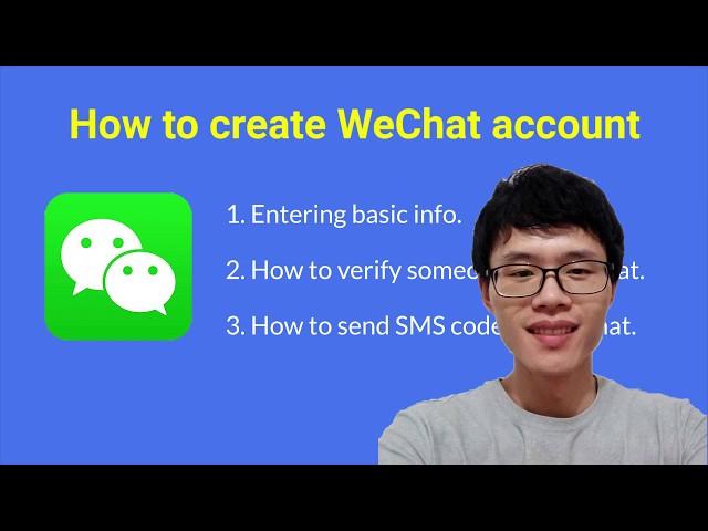 How to create WeChat account | WeChat registration step- by- step