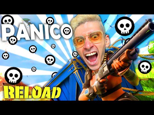 FACCIO IL PANICO SU FORTNITE RELOAD !!