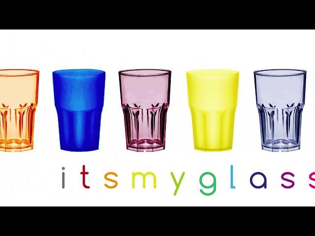 #itsmyglass bicchieri riutilizzabili per party con colori unici