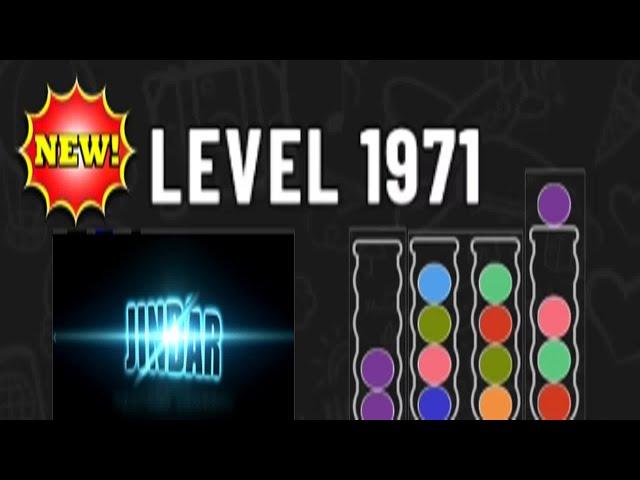 Ball Sort Puzzle Level 1971