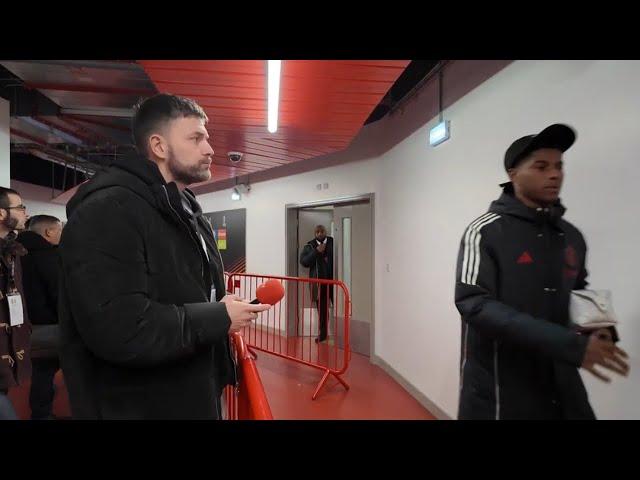 Every MAN UNITED Player Responded But ONE! Player Mix Zone Reaction