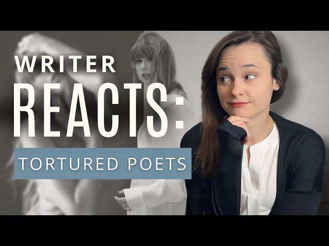 Writer reacts to Taylor Swift lyrics | The Tortured Poets Department #writerreacts