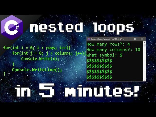 C# nested loops 