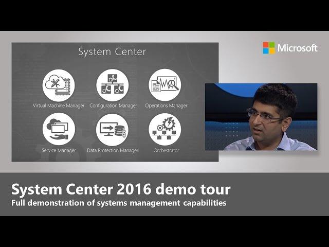 System Center 2016 demo tour