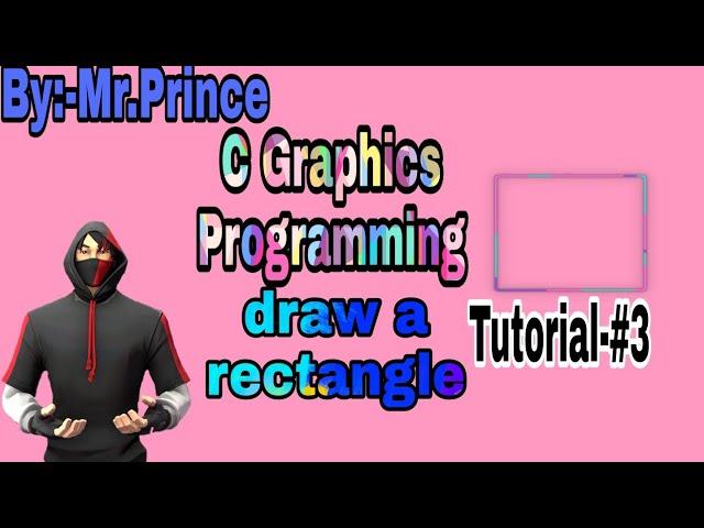 draw a rectangle in c programming