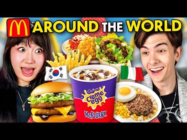 We Try The Best Food From International McDonalds!