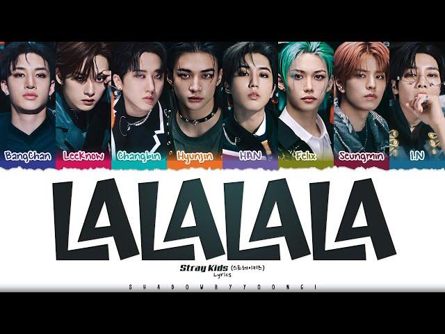 Stray Kids 'LALALALA (락 (樂))' Lyrics [Color Coded Han_Rom_Eng] | ShadowByYoongi