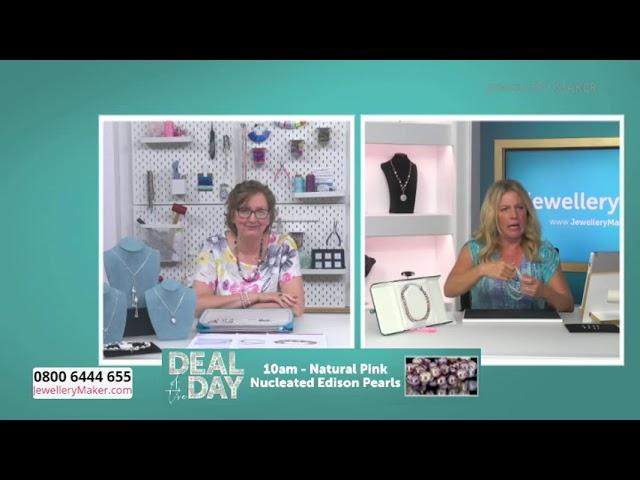 JewelleryMaker Live 08/09/2024 - with Carol Roache GIA AJP and Jan Dywer