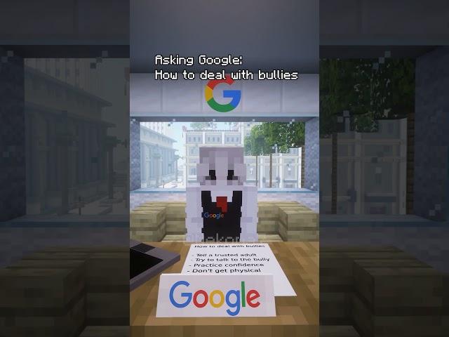 google vs bing #minecraft #memes #animation #shorts