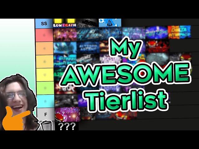 MY SUPER AWESOME EXTREME DEMON TIER LIST!!