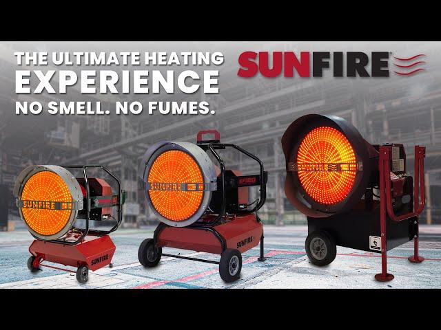 SunFire® Heaters Have No Smell and No Fumes for The Ultimate Heating Experience