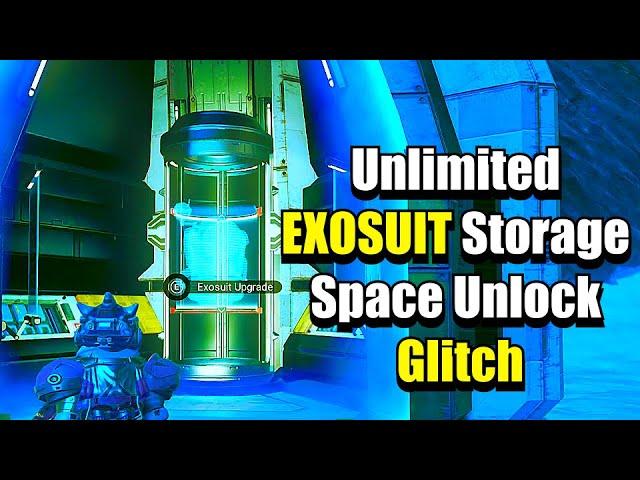 Unlimited Exosuit Storage Space Unlock Glitch - No Man's Sky