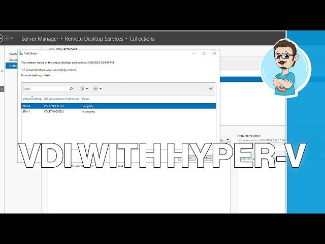 Deploying Hyper-V VDI with Windows Server 2019 | Step-By-Step Guide!