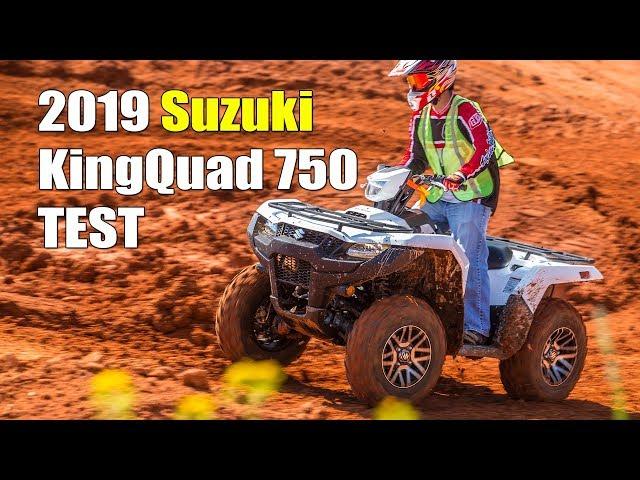 2019 Suzuki KingQuad 750 Test Review