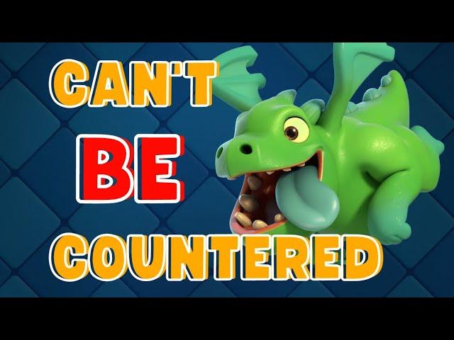 I FINALLY found an Baby Dragon Deck and Can't Be Countered - CLASH ROYALE