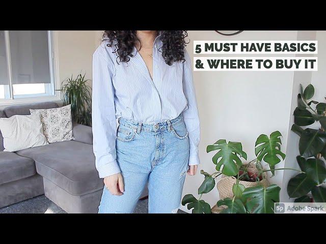 5 MUST HAVE BASICS & WHERE TO BUY IT | VILMA MARTINS