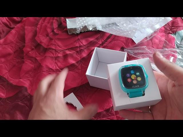 распаковка детских смарт часов elari kidphone fresh.