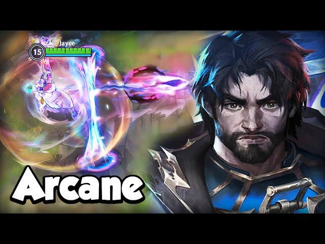 Arcane Survivor Jayce Gameplay (17 Kills) - Build & Runes - Wild Rift