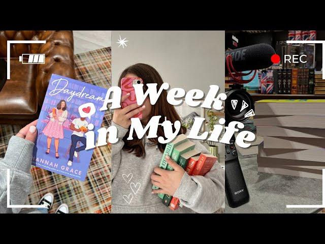 Weekly vlog - Bücher shoppen, Podcast aufnehmen, Katzensitting 