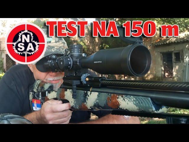 NSA slagovi - LONG RANGE test na 150 m