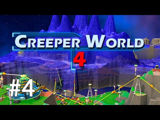 Creeper World 4 №4 Гигантская волна. ПВО. Обзор