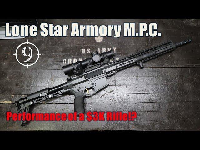 Lone Star Armory MPC 5.56 - Sub MOA Tack Driver (Josh's Competition Rifle)