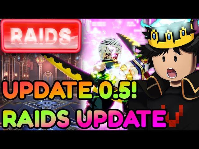 Anime Vanguards Update 0.5 Trailer Reaction (New Raids, Boss Rush, Demon Slayer)