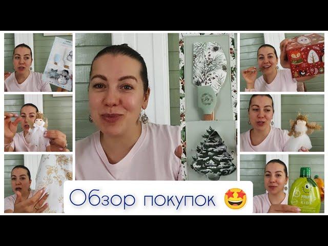 Обзор покупок #обзор #новыйгод #покупки #настроение #находки #волшебство #влог #vlogmas #фикспрайс