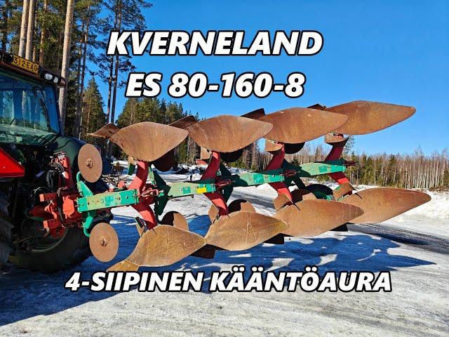 Kverneland ES 80-160-8 kääntöaura