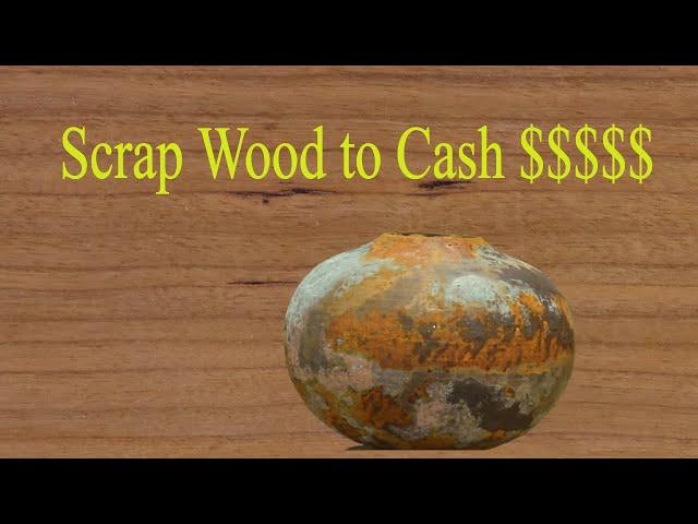 Turning Scrap Wood into Cash $$$$$    Woodturning with Sam Angelo