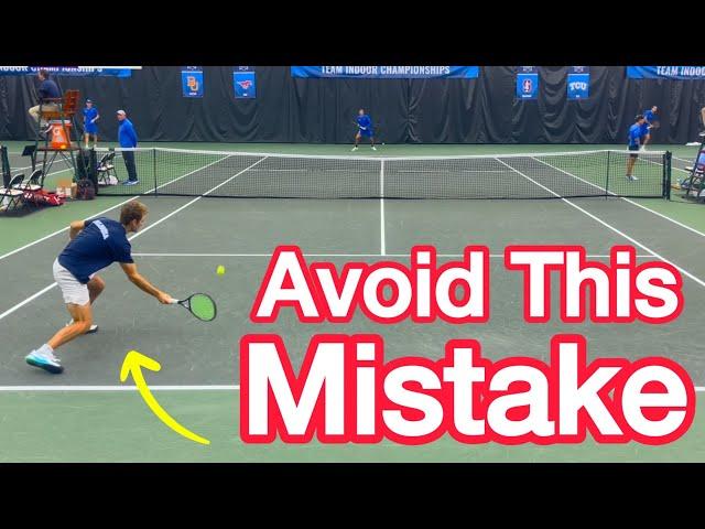 The WORST Time To Run Around Your Backhand (Tennis Tactics Explained)