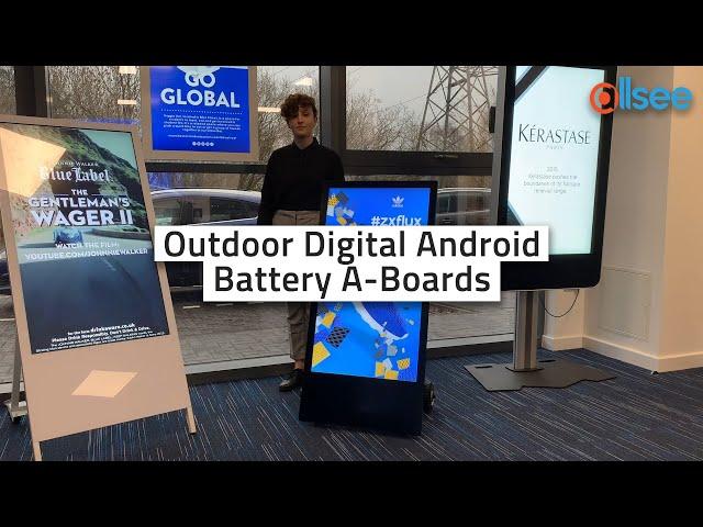 43" Outdoor Digital Battery A-Board